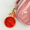 Wrapables Crystal Bling Key Chain Keyring with Tassel Car Purse Handbag Pendant, Basketball
